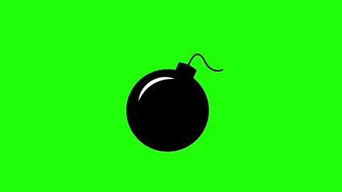 Firecracker bomb dynamite explosive icon animated firecracker bomb dynamite.. Stock Footage 316584762