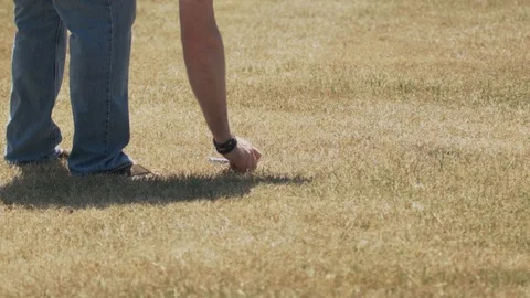 Firecracker Explosion Slow Motion During the Day Stock Footage 90437031