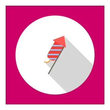 Firecracker icon 스톡 일러스트