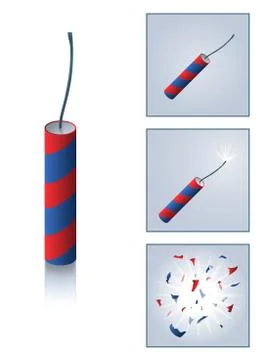 Firecracker Stock Illustration