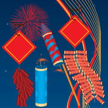 Firecracker Stock Illustration