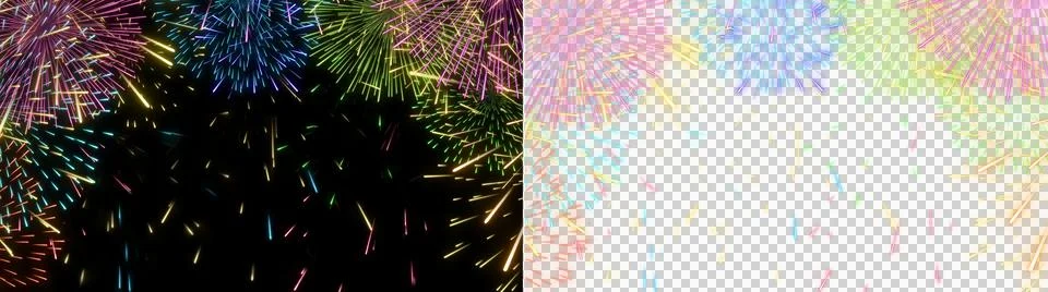 Firecracker or fireworks effect  Stock Illustration