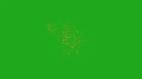 Firecracker Sparkles Celebration Effect Stock Footage 316118836