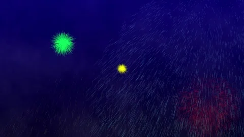 Firecrackers animated fireworks particle evening party fireworks new year h.. Stock Footage 252240042