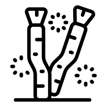 Firecrackers exploding, creating a festive atmosphere with bright sparks and  Stock Illustration