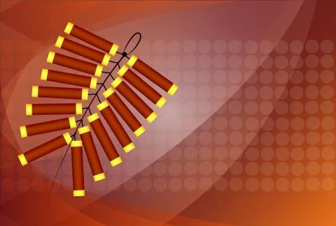 Firecrackers fireworks Stock Illustration