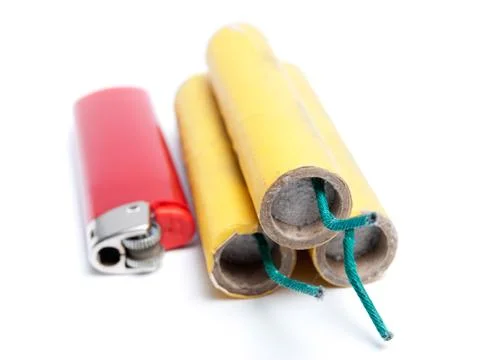 Firecrackers Stock Photos