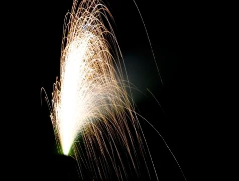 Firecrackers in the sky Stock Photos