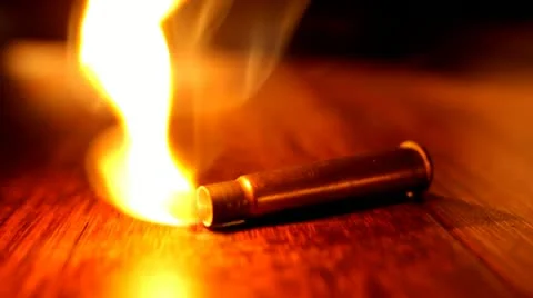 Fired Bullet HD Video Stock Footage 22149688