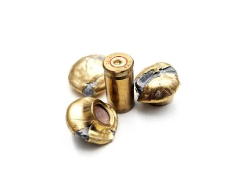 Fired bullets Stock Photos