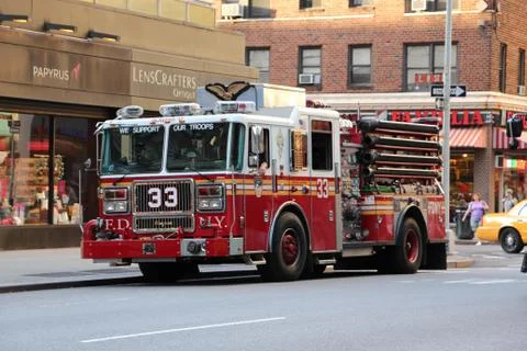 Firefighter car Stock Photos