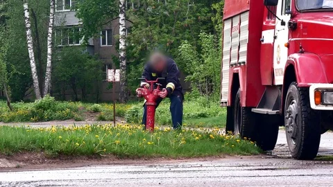 Firefighter. Stock Footage 109388665