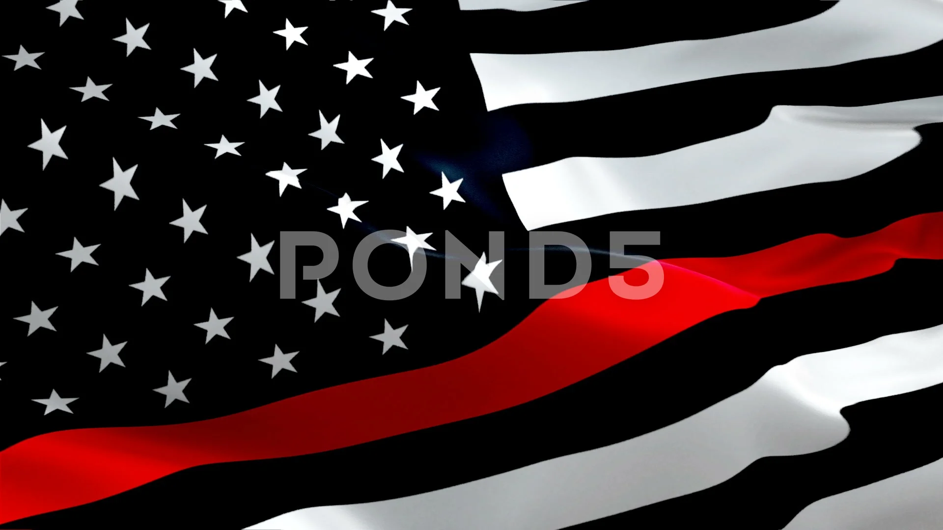Grunge Usa Flag With A Thin Red Line A Sign To Honor And Respect American  Firefighters Stock Illustration  Download Image Now  iStock