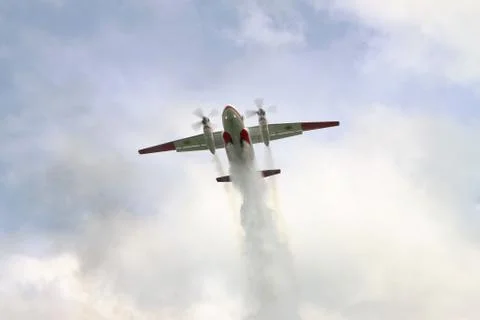 Firefighter plane Stock Photos