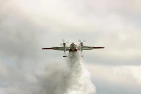 Firefighter plane Foto stock