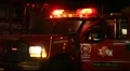 Firefighters and tankers against ferocious fire HD Footage