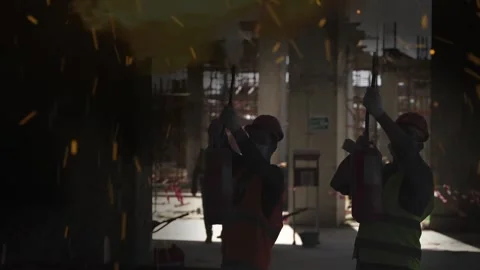 Firefighters Stock Footage 312760231