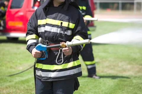 Firefighters Stock Photos