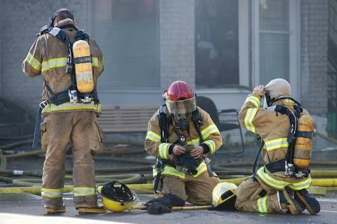 Firefighters Stock Photos
