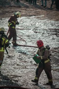 Firefighters Stock Photos