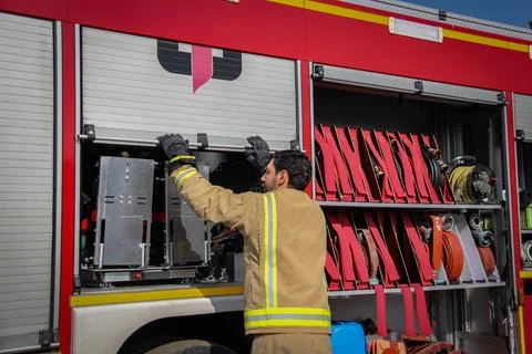 Firefighters Stock Photos