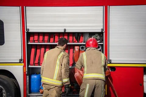 Firefighters Stock Photos