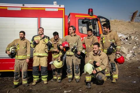 Firefighters Stock Photos