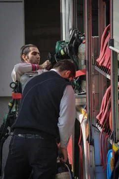 Firefighters Stock Photos