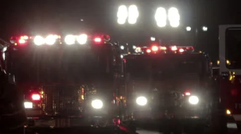 Firefighters at Work Video stock 10735931