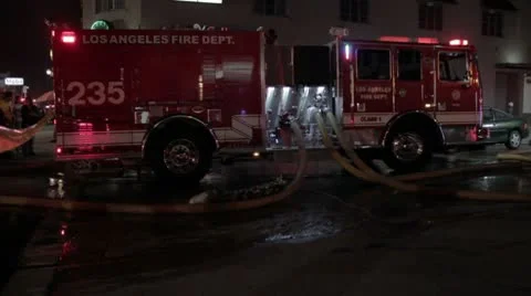 Firefighters at Work Video stock 10736295