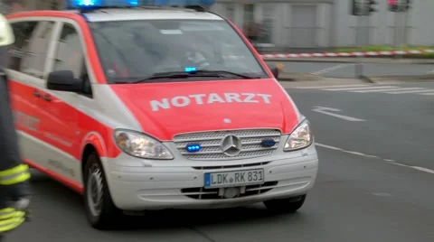 Firefighters at work Stock Footage 64549890