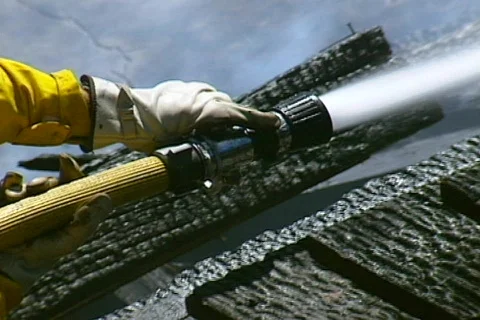 Firefighting 02 Stock Footage 492131