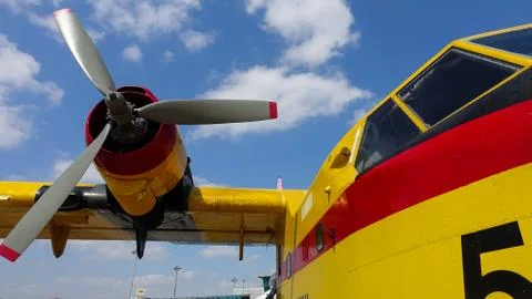 Firefighting Aircraft Stock Photos