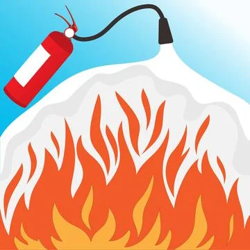 Firefighting concept Stock Illustration