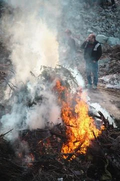Firefighting Operation Stock Photos