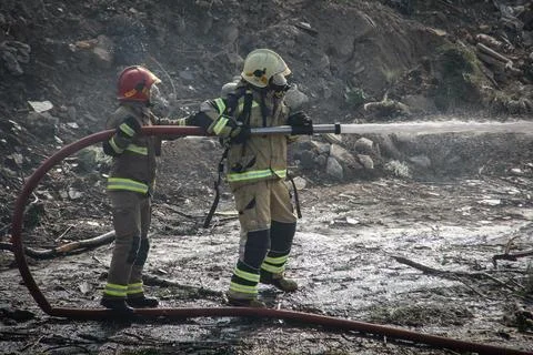 Firefighting Stock Photos