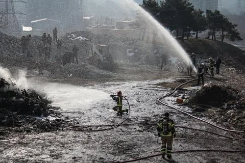 Firefighting Stock Photos