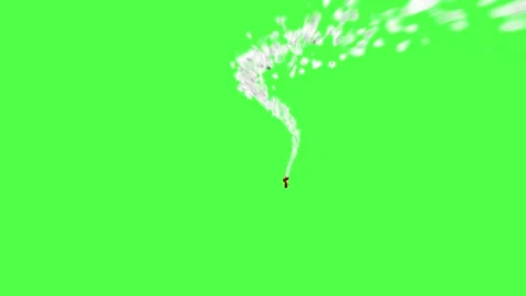 Firefighting Water Cannon Under Pressure Spraying Long Foam Stream 스톡 동영상 336516623