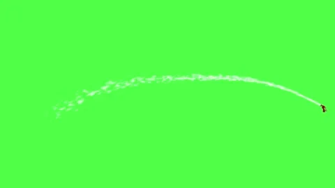 Firefighting Water Cannon Under Pressure Spraying Long Foam Stream 스톡 동영상 336516625