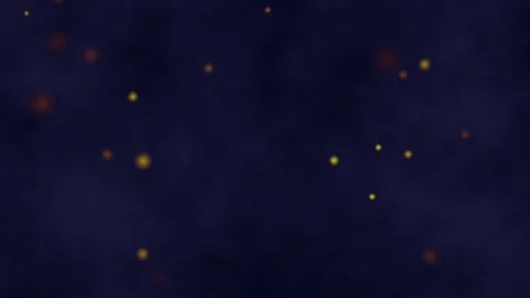 Fireflies flickering in the dark Stock Footage 104026744