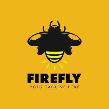 Firefly Logo Illustrazione stock