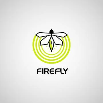Firefly Logo Symbol Icon Stock Illustration