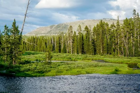 Firehole River Stock Photos