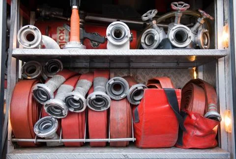 Firehoses Stock Photos