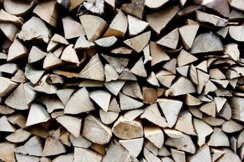 Firelog background Foto stock