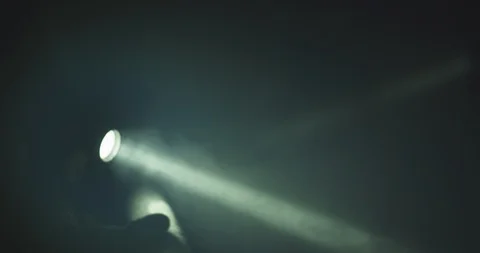 Fireman with flashlights and hose Stock Footage 91153526