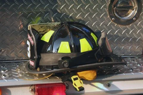 Fireman helmet Stock Photos