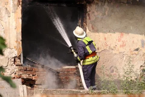 Fireman Foto stock