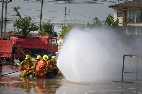 Fireman. Stock Photos