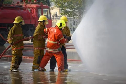 Fireman. Stock Photos